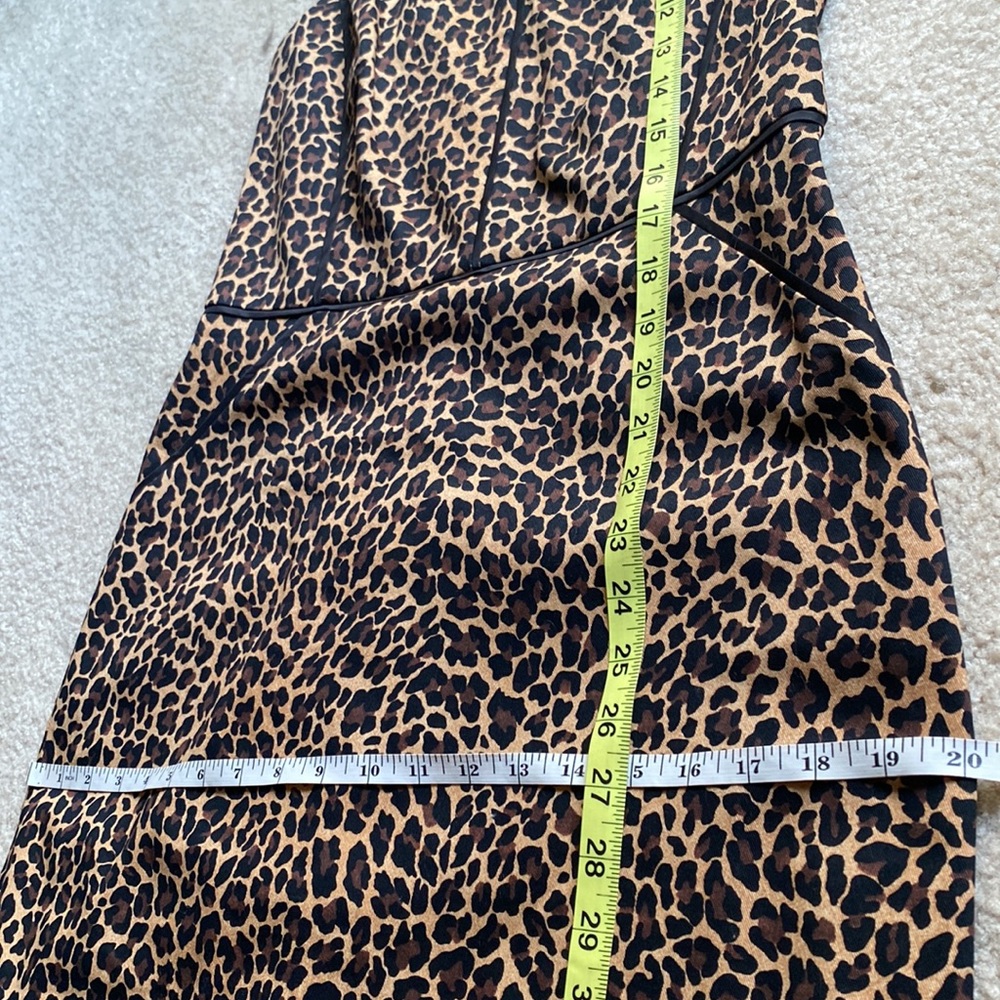 J. Crew Leopard Print Sheath Dress in Brown and Black - Picture 13 of 16